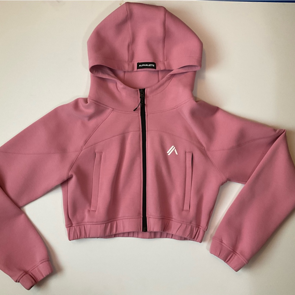 Alphalete Pink Women's Jacket and Jogger Set